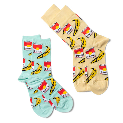 Pop Art Crew Socks - Large