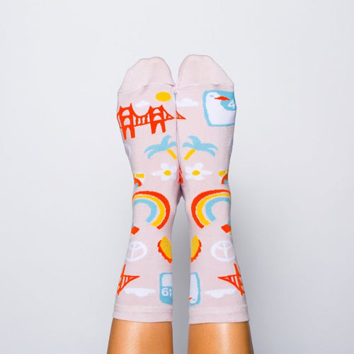 San Francisco Crew Socks - Women's - Yellow Owl Workshop