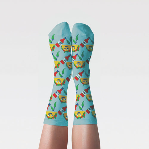 Taco Crew Socks - Women's - Yellow Owl Workshop